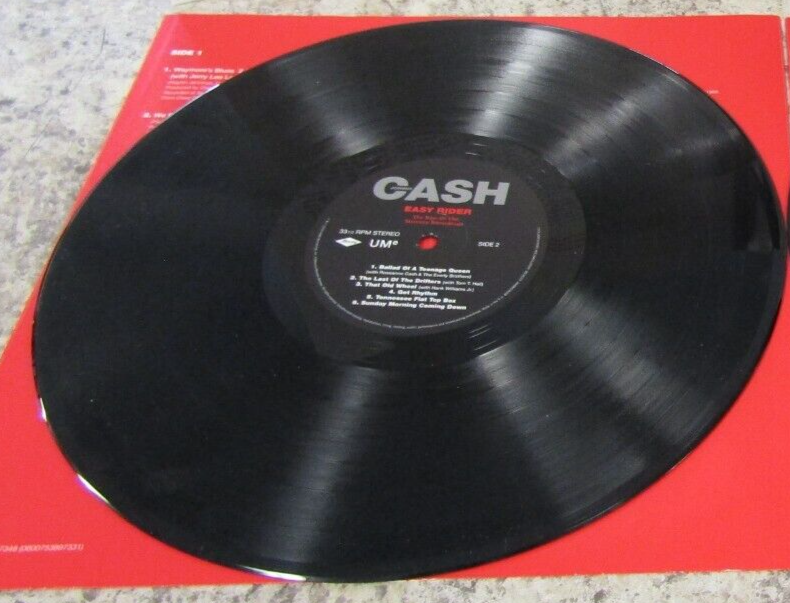 米、欧2discs LP Johnny Cash Easy Rider: The Best Of The Mercury Recordings 0600753897331 Mercury /00520 Johnny Cash - Easy Rider: The Best Of The Mercury Recordings