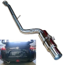 4.5" Tip Stainless Single Exit Catback Exhaust for Nissan 370z Z34 09-21 US