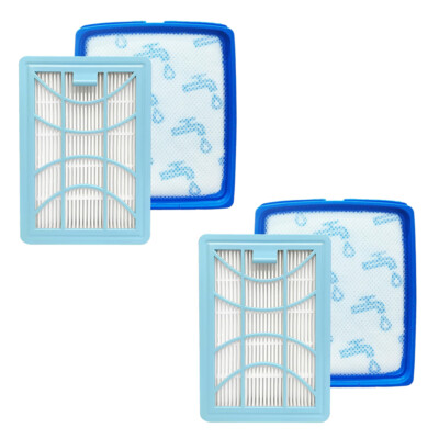 Filter-Set Ersatzfilter 4tlg für Philips PowerPro Expert Staubsauger FC9747 9741