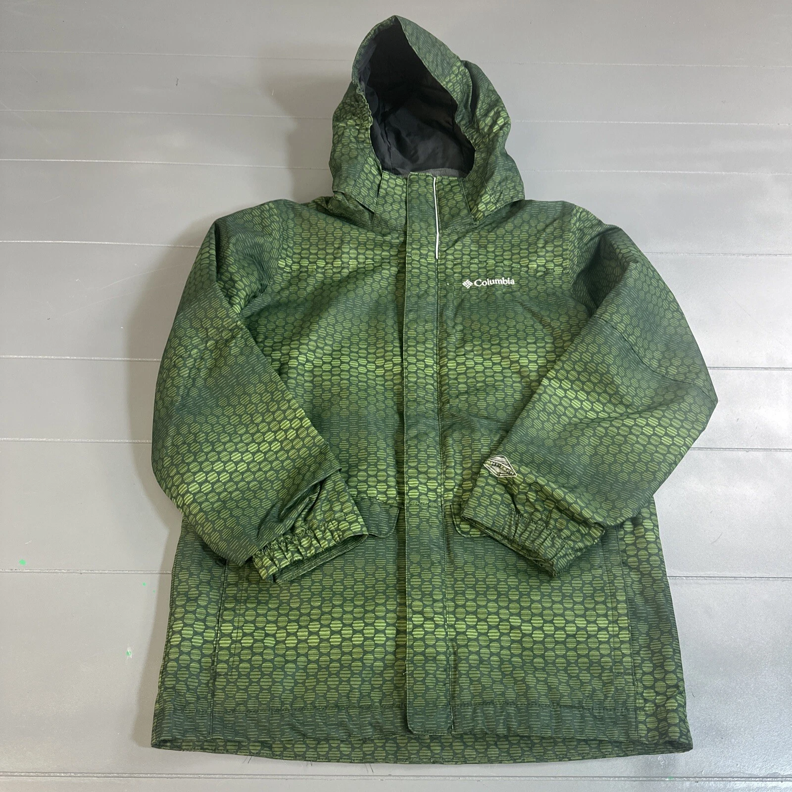 Columbia Jacket Omni Tech Interchange Windbreaker Rain Green Kids Size M (10/12)
Opens in a new wind