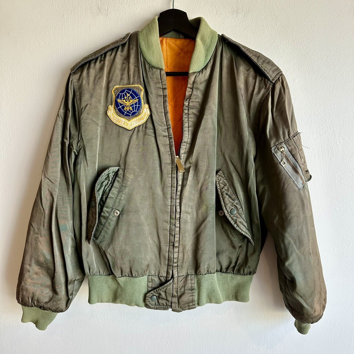 Vietnam War USAF L-2b Flight Jacket Patched Theatre Korean Made