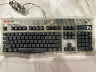 Macally iKey Wired USB Keyboard For Apple Mac Computer VINTAGE RARE