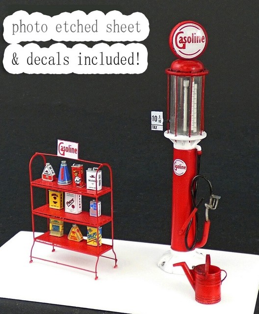 1/35 Resin Gas Station & Accessories unpainted unassembled 35376 eBay