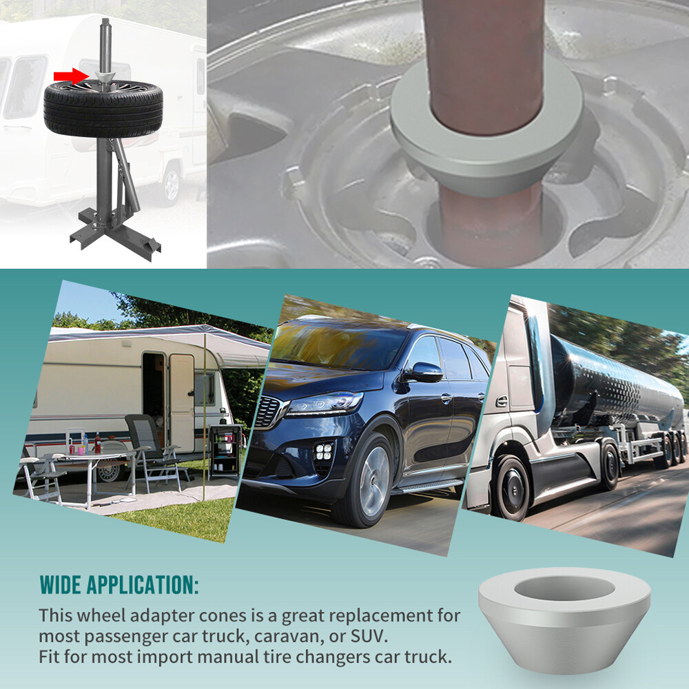 Tire Changer Cone Upgrade Centering Cone Kit For Harbor Freight Ultimate Manual Tire Changer - Billet Aluminum Tire Changer Centering Cone - Foto 7