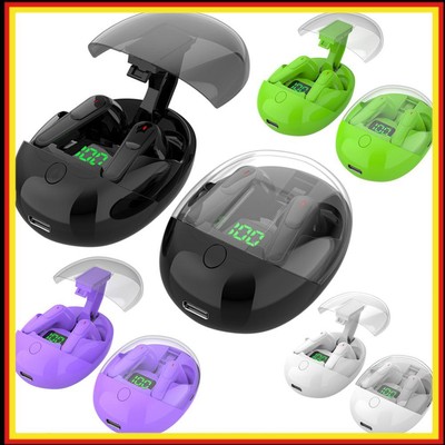 Wireless Bluetooth-Compatible 5.3 Gaming Headsets Waterproof Use for Running Gym