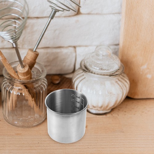 2 Pezzi Misurino Cuociriso Accessori Cucina Acciaio Inox Fusione - Foto 4 di 12