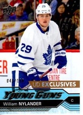 2016-17 Upper Deck Young Guns Exclusives #249 William Nylander #45/100 KSA 9MINT