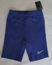 Nike Boys' Dri-FIT Training Blue Shorts - Size XS - NWT - MSRP 40.00
