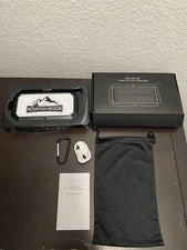 Solar Power Bank Qi Portable Charger 10000mah External Battery Open Box Unused