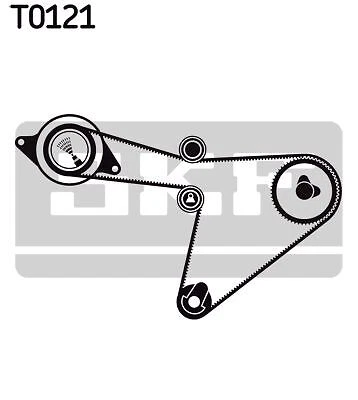 Juego de correas dentadas SKF VKMA97506 para Daihatsu Rocky Hard Top Foto 2 de 2