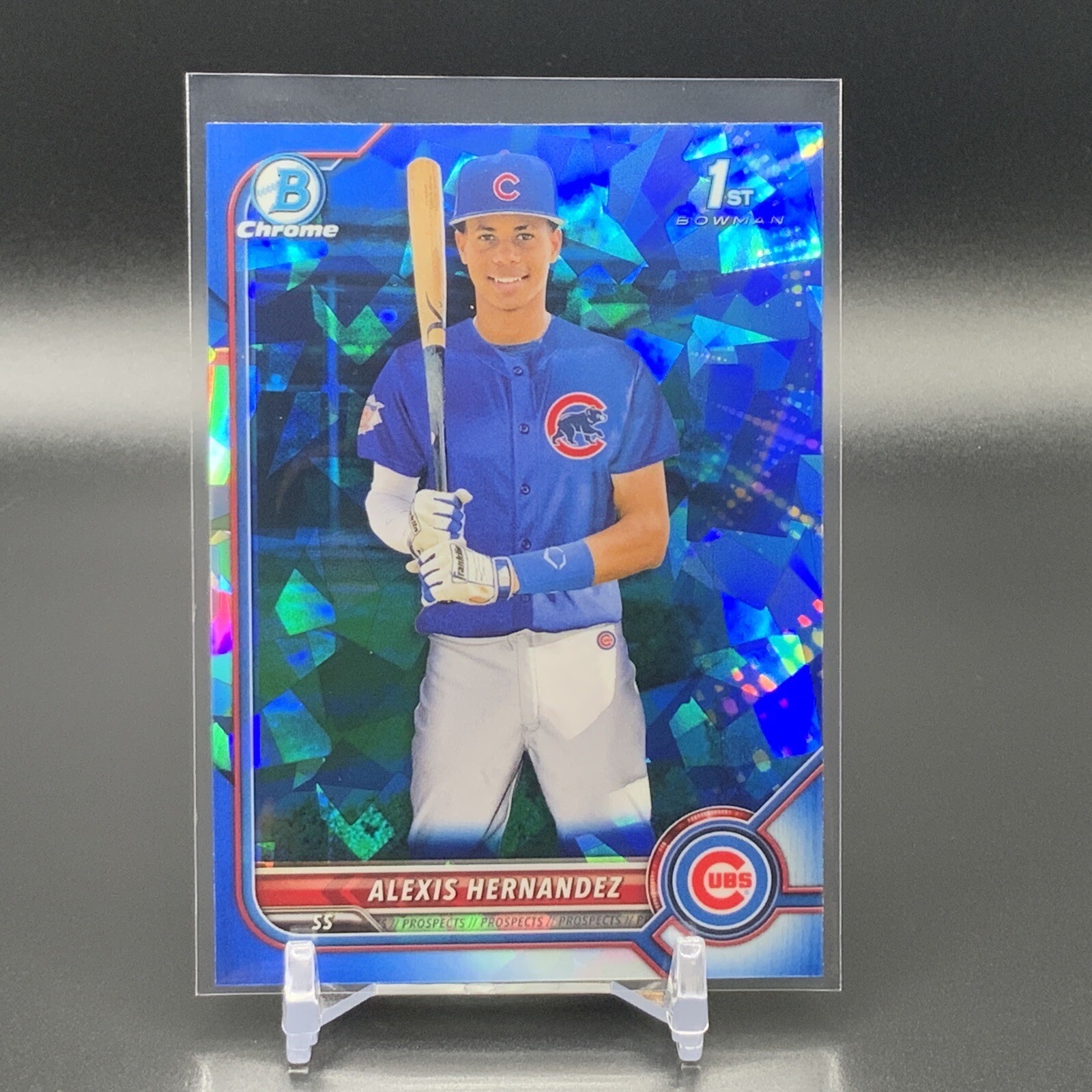 Alexis Hernandez 2022 Bowman Chrome Sapphire 1st Bowman #BCP-172 Cubs IYC1664