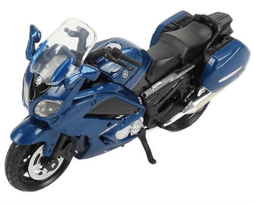 Yamaha FJR 1300 Year 2018 Blue Motorcycle Model, Motormax Scale 1:18 - Picture 1 of 9
