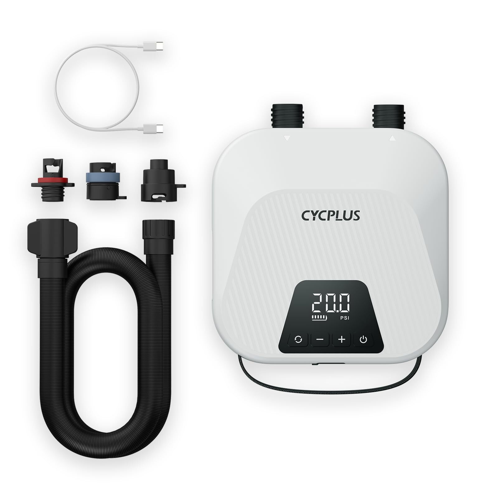 CYCPLUS Pompa d'Aria SUP Smart da 20 PSI, con Batteria Ricaricabile, (U6L)