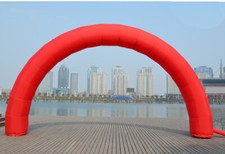 26Ft Outdoor Advertising Inflatable Arch Birthday Event Promotion Rrch Gate Red