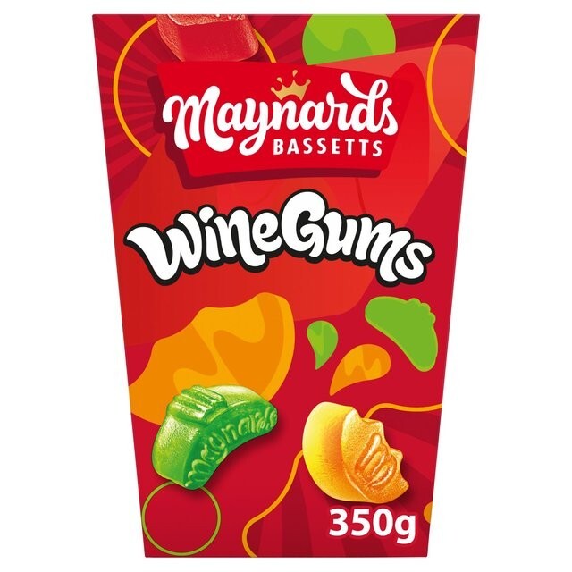 Maynards Wine Gums Sweets Carton 350g