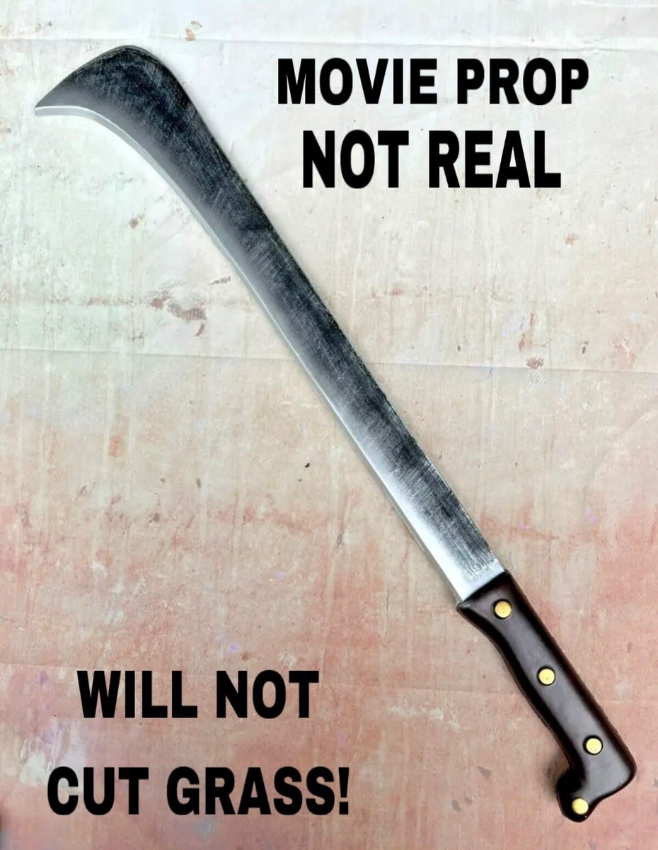 Hawkbill Machete PU Foam Movie Prop Jason Voorhees Part 2 pu Horror Accessory | eBay Hawkbill Machete PU Foam Movie Prop Jason Voorhees Part 2 pu Horror Accessory | eBay