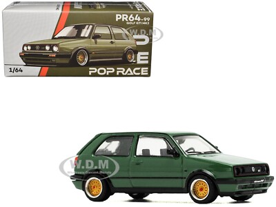 ミニカー Volkswagen Golf GTI YONEZAWATOYS Majorette Volkswagen Golf VII GTI Green Tune Ups no