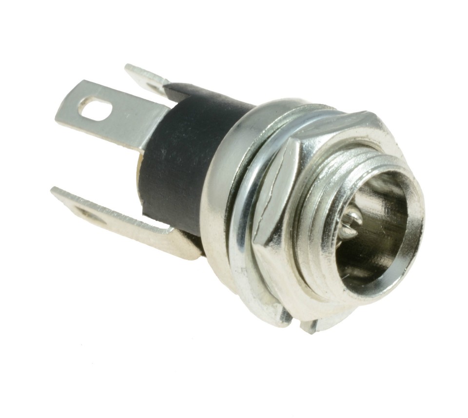 DC In-Line Plug Socket Jack Connector Male / Female 1.3 / 1.7 / 2.1 / 2 ...