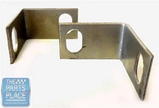1969 Pontiac Firebird Lower Grille Mounting Brackets Pair