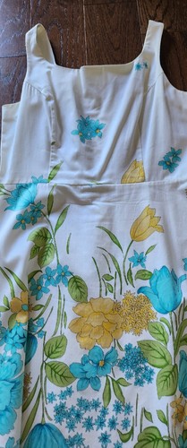 Alyn Paige ärmelloses Damenkleid Garten Party grün, blau, gelb, weiß - Bild 3 von 8