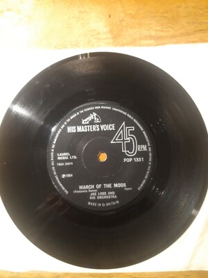 JOE LOSS & HIS ORCH MARCH OF THE MODS 45 RPM VINYL SINGLE 1964