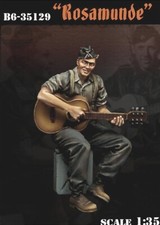 BRAVO 6 35129 WORLD WAR II GERMAN SOLDIER "ROSAMUNDE" 1 FIGURE 