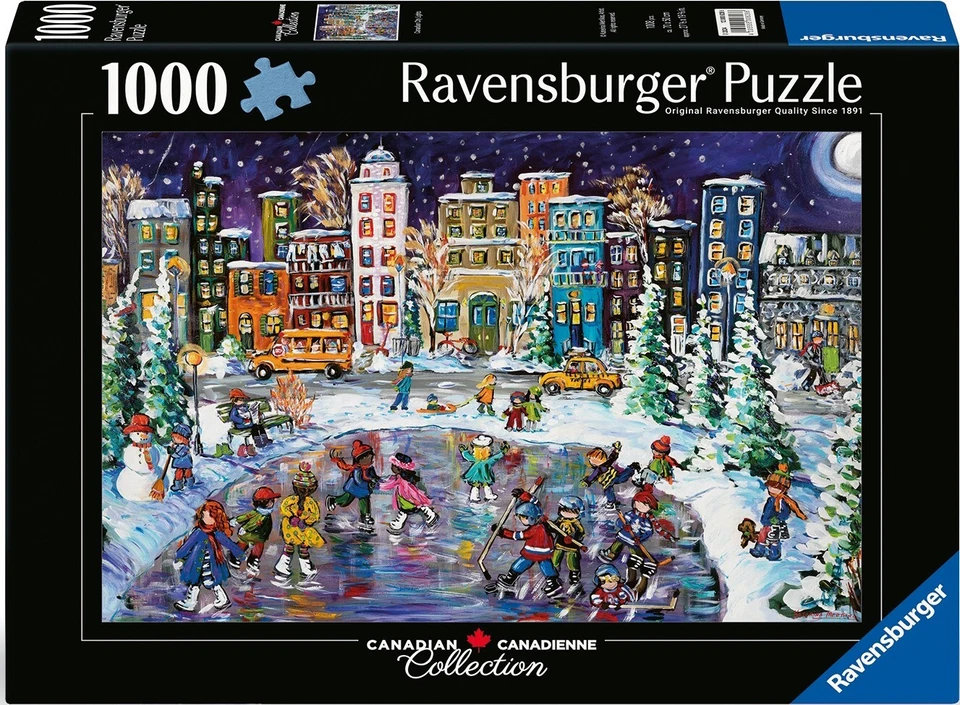 RAVENSBURGER PUZZLE*1000 T*CANADIAN COLLECTION*CANADIAN CITY LIGHTS*RARITÄT*OVP