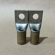 Lot of 2 TPU  BLU- 3/0-S 3/0 CU Lug terminal connector  ORANGE DIE 14