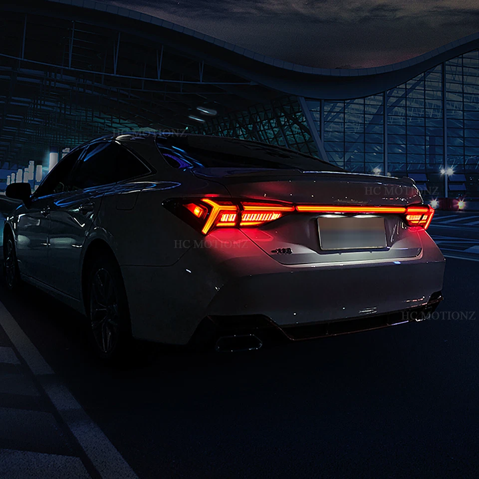 LED Tail lights For Toyota Avalon 2019-2022 Assembly Smoke 5PCS Trunk Rear Lamps - Image 4 of 4