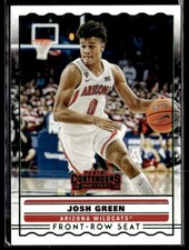 2020 Panini Contenders Draft Picks Josh Green Front-Row Seat RC #SS-1 Wildcats