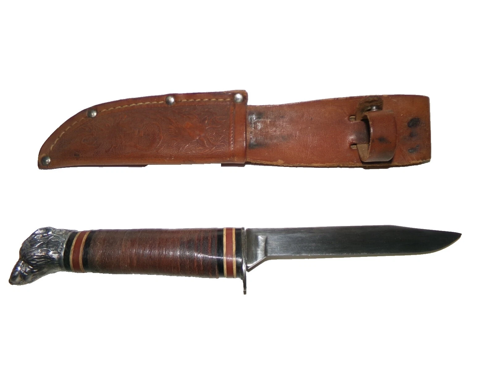 Schrade Original Carbon Steel Blade Collectible Modern Factory Manufactured Fixed Blade Knives