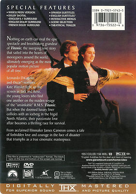 Titanic - Leonardo DiCaprio Kate Winslet Kathy Bates Billy Zane