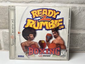 Ready 2 Rumble Boxing - Sega Dreamcast - Complete in Box CIB 1999 Tested