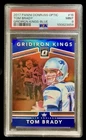 2017 donruss optic #16 tom brady; blue /149 gridiron kings holo prizm PSA 9