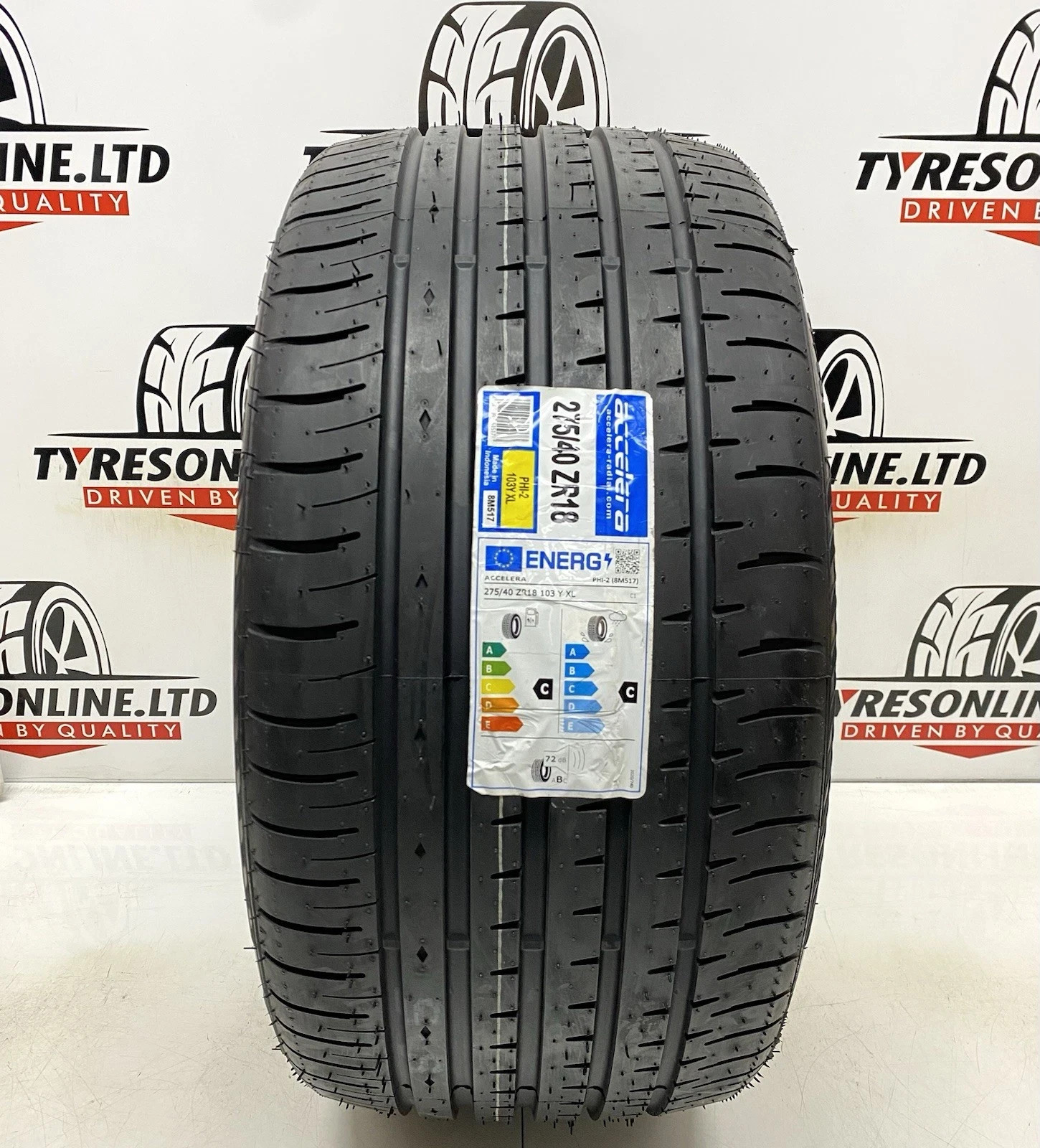 1 X 275 40 18 ACCELERA 103Y XL 275/40ZR18 PERFORMANCE BRAND NEW TYRE 2754018