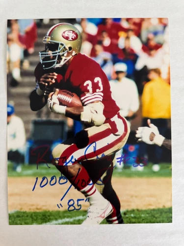 Roger Craig signed SAN FRANCISCO 49ERS 8 X 10 photo