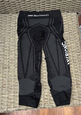 X-Bionic The Tric Women s Black Running Compression 3/4 Pants Size XS 