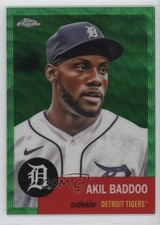 2022 Chrome Platinum Anniversary Green Wave Refractor 82/99 Akil Baddoo #228 v9t