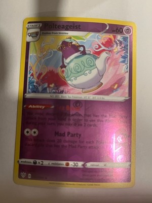 Polteageist - 083/189 S&S Darkness Ablaze Pokemon Reverse Holo Foil