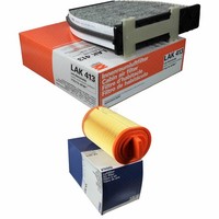 Mahle / Knecht Set Filterpaket Innenraumfilter LAK 413 Luftfilter LX 1277