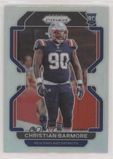 2021 Panini Prizm Rookie Silver Prizm Christian Barmore #388 f1i