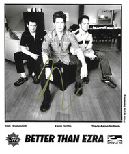 * KEVIN GRIFFIN * signed 8x10 photo * BETTER THAN EZRA * COA *