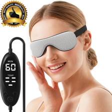 Heated Eye Mask   Warm Compress for Dry Eyes, USB Electric Heating Pad for Stye