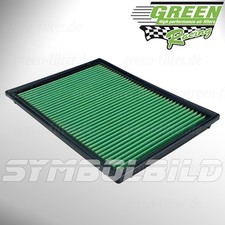 GREEN Sportluftfilter für Citroen Saxo & Peugeot 106 1,6L 120PS Luftfilter