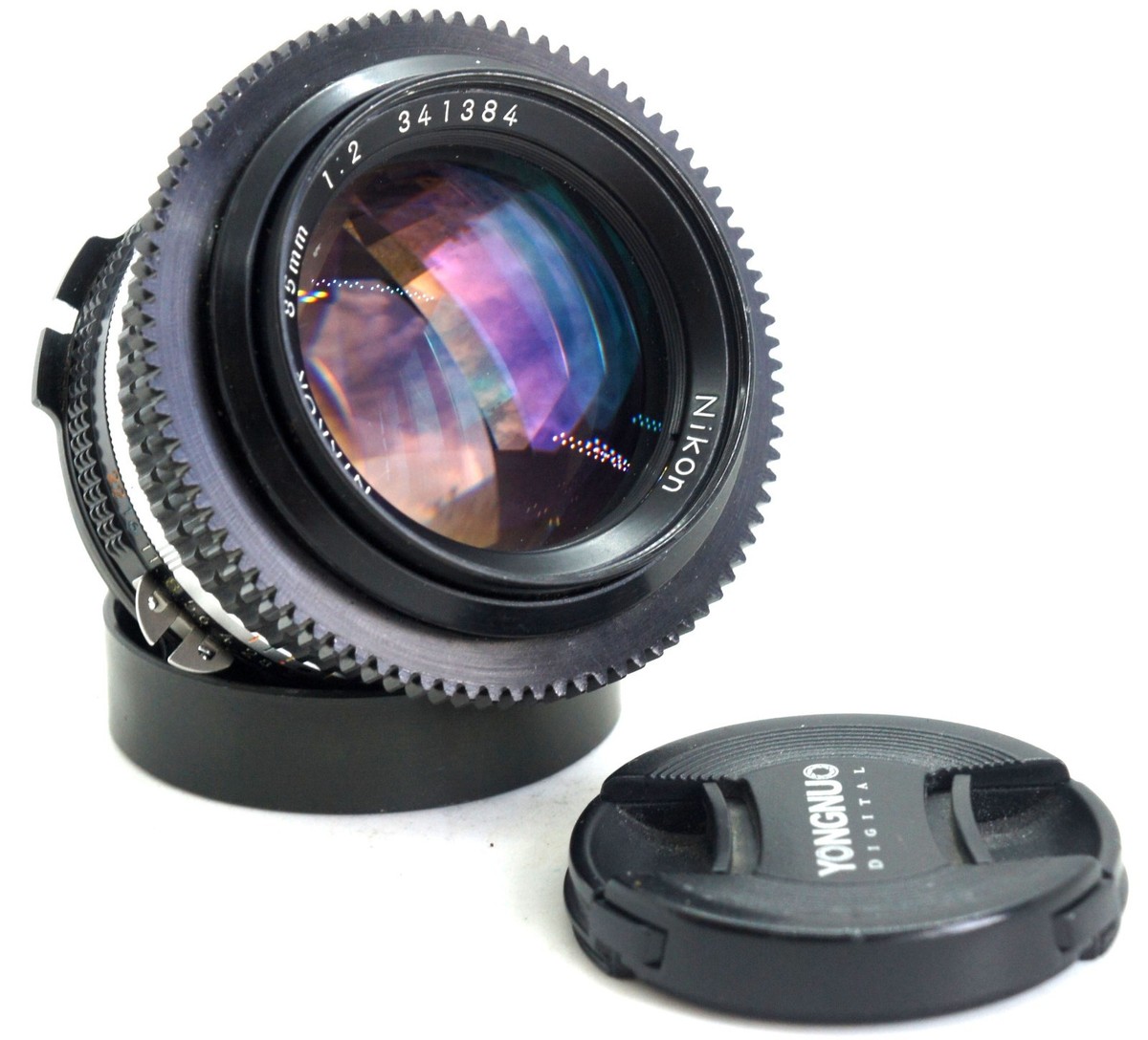 WORLD'S FIRST Nikon Nikkor 2/85 85 mm 2 F2 LENS PL-Mount for ARRI