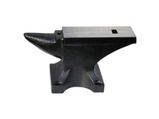 Image of 10kg Blacksmith Single Horn Cast Iron Anvil, Powder Coated