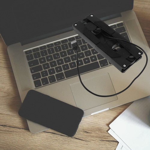 Computer Cooling Rack Electronic Device Pad Stand Mat for Laptop - 第 5/12 張圖片