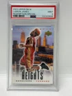2003-04 UPPER DECK LEBRON JAMES CITY HEIGHTS REDEMPTION ROOKIE CARD PSA 9