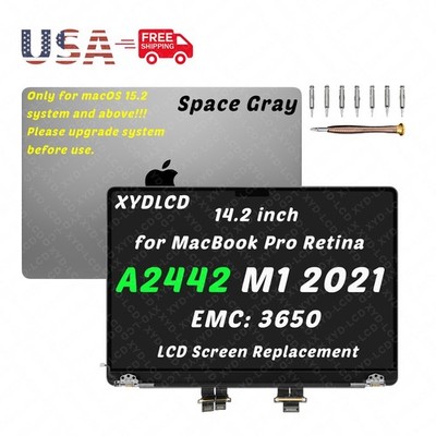 New 14.2in for MacBook Mac14,9 A2779 Retina M2 Pro/Max 2023 EMC 8102 LCD Screen.