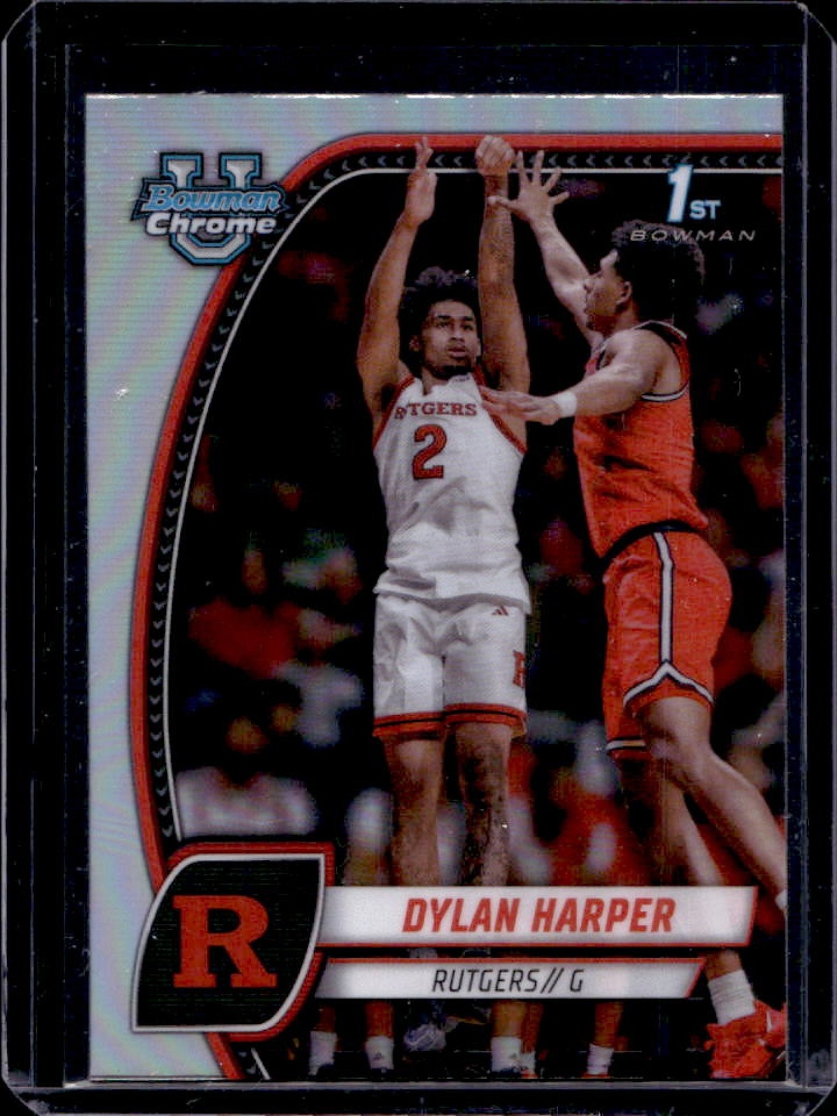 2024-25 Bowman University Chrome Dylan Harper Refractor #22